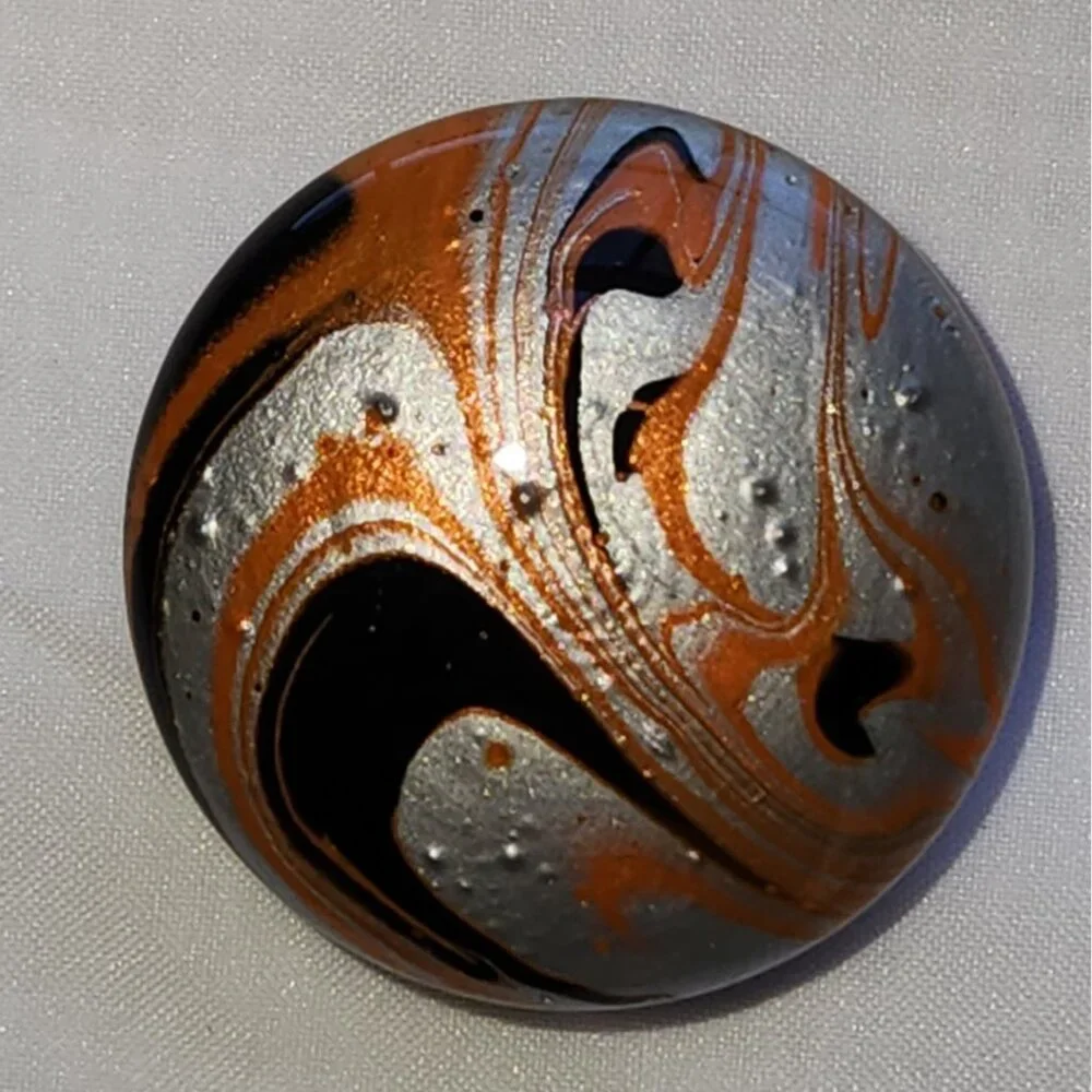 Hand Crafted Painted Cabinet Door Knobs Resin Abstract Kitchen Bathroom Dresser